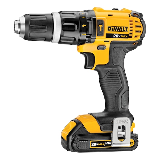 Taladro percutor / atornillador  ION-LI 20v Max * -13mm - Mandril autoajustable