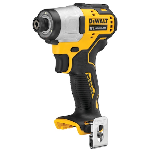Profile of XTREME Brushless cordless impact driver.