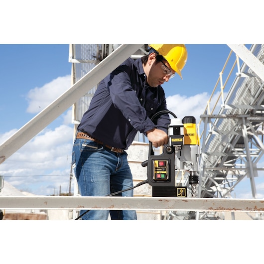 Taladro de Base Magnética con Encastre Weldon de 19mm