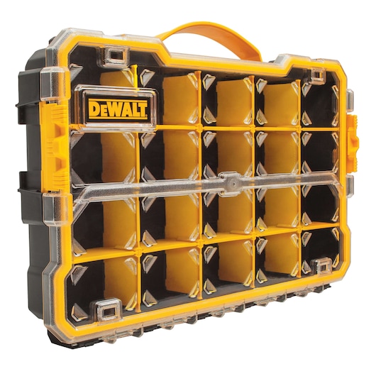 Profile of 20 compartment pro organizer.