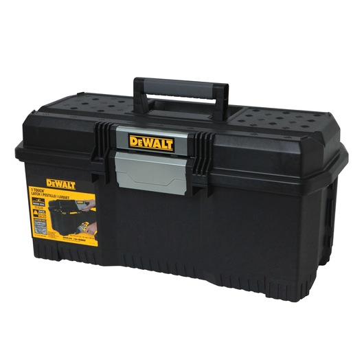 24 inch One touch tool box in packaging.