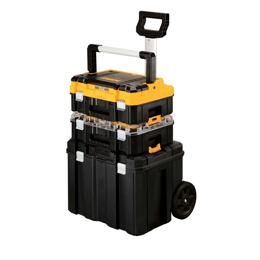 Profile of T stak 3 piece modular mobile tower.
